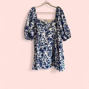 Abercrombie & Fitch Emerson Poplin Mini Dress